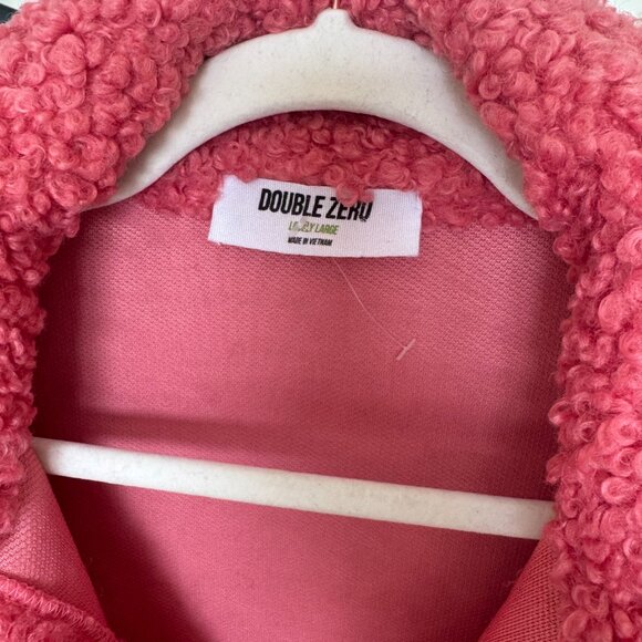 Double Zero Fuzzy Shacket - Picture 2 of 3